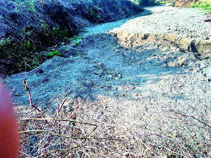 Illegal excavation of sand from Nala | नाल्यातून होतेय रेतीचे अवैध उत्खनन Illegal excavation of sand from Nala | नाल्यातून होतेय रेतीचे अवैध उत्खनन