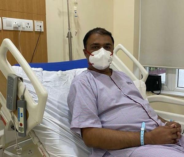 Pankaj Bhoyar's report is negative; stable | नानावटीत पंकज भोयर यांचा अहवाल निगेटिव्ह; प्रकृती स्थिर