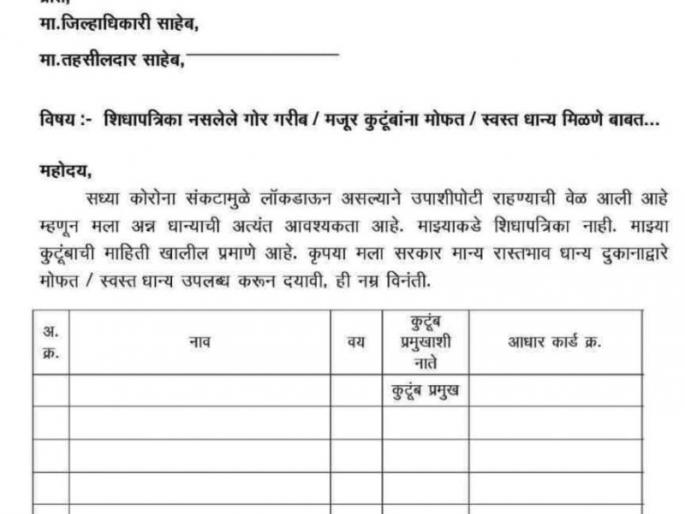 Get free cheap grains is A rumor! | मोफत स्वस्त धान्य मिळणार; एक अफवा!