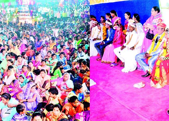 43 couples put 'Shubhamangal' | ४३ जोडप्यांचे लावले ‘शुभमंगल’ 43 couples put 'Shubhamangal' | ४३ जोडप्यांचे लावले ‘शुभमंगल’