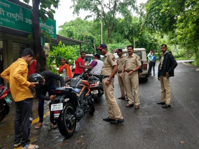 Due to strict police bandobast drunkerd not enter in Yeyur | ठाण्यात पोलिसांच्या बंदोबस्तामुळे येऊरमध्ये जाणाऱ्या तळीरामांची गोची