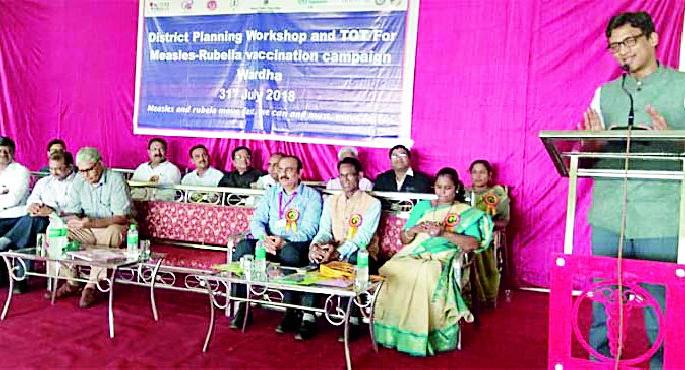 4.46 lakh children will be given a vaccine in Goa rube | ४.४६ लाख बालकांना गोवर रुबेला लस देणार 4.46 lakh children will be given a vaccine in Goa rube | ४.४६ लाख बालकांना गोवर रुबेला लस देणार