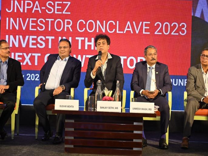 JNPA SEZ revolutionized the shipping industry - Sanjay Sethi | जेएनपीए सेझची शिपिंग उद्योगात क्रांती - संजय सेठी JNPA SEZ revolutionized the shipping industry - Sanjay Sethi | जेएनपीए सेझची शिपिंग उद्योगात क्रांती - संजय सेठी