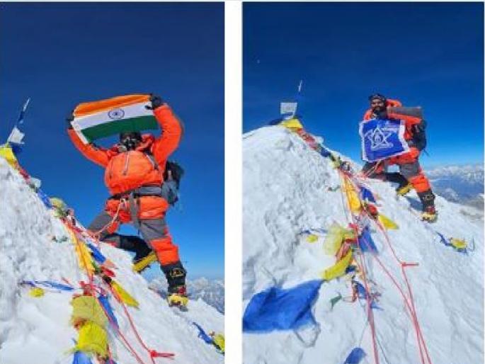 API from Nagpur has reached to tip of Mount Makalu, fifth highest peak in the world | सॅल्युट...नागपुरातील एपीआयने जगातील पाचवे उंच शिखर माऊंट मकालू केले सर API from Nagpur has reached to tip of Mount Makalu, fifth highest peak in the world | सॅल्युट...नागपुरातील एपीआयने जगातील पाचवे उंच शिखर माऊंट मकालू केले सर