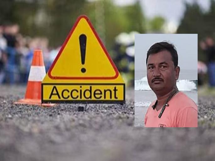 Bike rider hit 'DP', died instantly | दुचाकीस्वार ‘डीपी’वर धडकला क्षणात जीव गेला, २ मुलं पोरके Bike rider hit 'DP', died instantly | दुचाकीस्वार ‘डीपी’वर धडकला क्षणात जीव गेला, २ मुलं पोरके