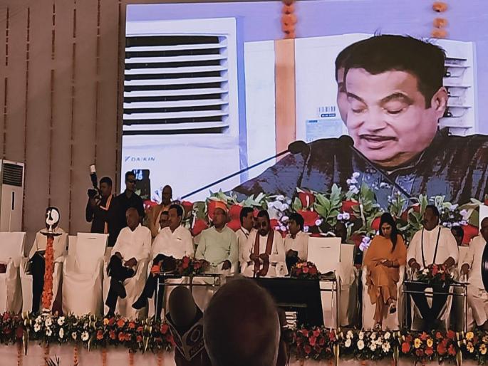 Nitin Gadkari will change the picture of Kharpanpatta: Announcement of various works in Khamgaon | ...तर खारपाणपट्ट्याचे चित्र बदलणार- नितीन गडकरी Nitin Gadkari will change the picture of Kharpanpatta: Announcement of various works in Khamgaon | ...तर खारपाणपट्ट्याचे चित्र बदलणार- नितीन गडकरी