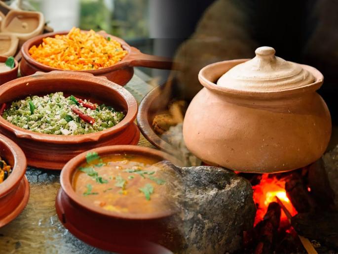 Know benefits of cooking food in clay pot : Cook food in clay pots, food provides extra nutrition; Research claims, use clay pots because.. | मातीच्या भांड्यात अन्न शिजवा, अन्नातून मिळते जास्तीचे पोषण; रिसर्चचा दावा, मातीची भांडी वापरा कारण..