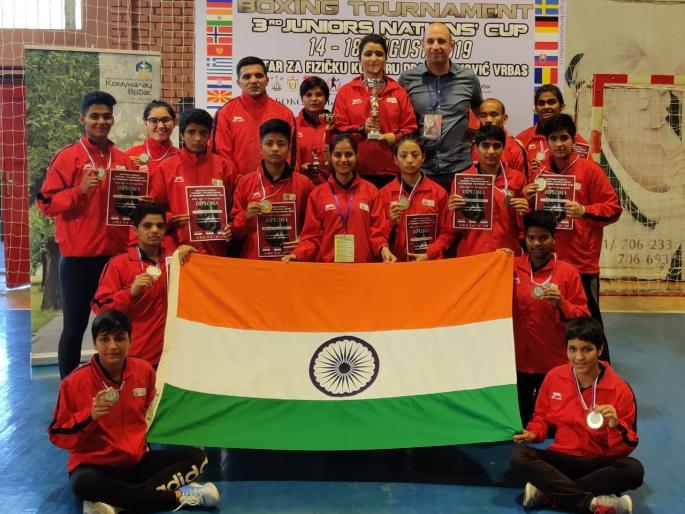 Goa's aashreya naik won 4 gold medals in Nations Cup | नेशन्स कपमध्ये गोव्याच्या आश्रेयाचा ‘पंच’ Goa's aashreya naik won 4 gold medals in Nations Cup | नेशन्स कपमध्ये गोव्याच्या आश्रेयाचा ‘पंच’