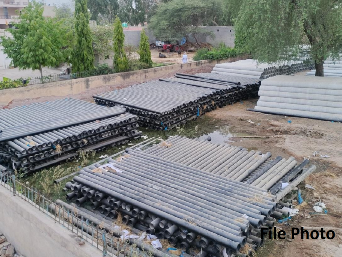 A pipe worth thirty lakhs of Jaljeevan Mission Yojana was stolen from Velhale village | वेल्हाळे गावातून जलजीवन मिशन योजनेचे तीस लाखांचे पाईप चोरीला A pipe worth thirty lakhs of Jaljeevan Mission Yojana was stolen from Velhale village | वेल्हाळे गावातून जलजीवन मिशन योजनेचे तीस लाखांचे पाईप चोरीला