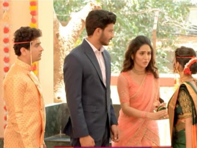 36 guni jodi marathi serial episodic | ३६ गुणी जोडीमध्ये नवा ट्विस्ट, भर लग्न मंडपात आरती मारणार वेदांतच्या थोबाडीत, पण.... 36 guni jodi marathi serial episodic | ३६ गुणी जोडीमध्ये नवा ट्विस्ट, भर लग्न मंडपात आरती मारणार वेदांतच्या थोबाडीत, पण....