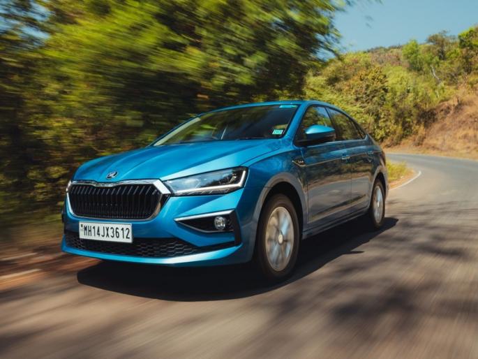 Skoda Slavia 1.0 TSI Launched in three variants; Priced at Rs 10.69 Lakh, see mileage and features | Skoda Slavia Launched: स्कोडाची स्लाविया लाँच; लूक, मायलेज खतरनाक; जाणून घ्या किंमत अन् फिचर्स Skoda Slavia 1.0 TSI Launched in three variants; Priced at Rs 10.69 Lakh, see mileage and features | Skoda Slavia Launched: स्कोडाची स्लाविया लाँच; लूक, मायलेज खतरनाक; जाणून घ्या किंमत अन् फिचर्स