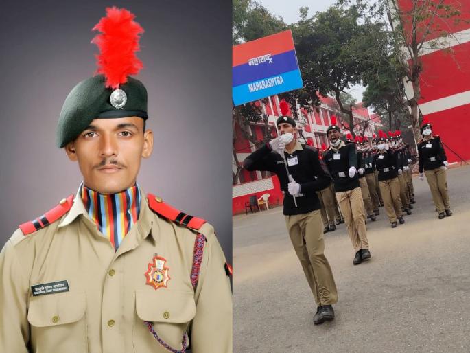 Emotional and Inspirational Story: rickshaw drivers son from Satara Sumit Salunkhe became the commander of the Maharashtra squad in Delhi's republic Day Pared | Inspirational Story: आजारी वडिलांचे अधुरे राहिलेले स्वप्न उराशी; रिक्षाचालकाचा मुलगा सुमित बनला महाराष्ट्र पथकाचा कमांडर Emotional and Inspirational Story: rickshaw drivers son from Satara Sumit Salunkhe became the commander of the Maharashtra squad in Delhi's republic Day Pared | Inspirational Story: आजारी वडिलांचे अधुरे राहिलेले स्वप्न उराशी; रिक्षाचालकाचा मुलगा सुमित बनला महाराष्ट्र पथकाचा कमांडर