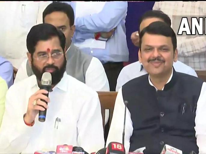 Eknath Shinde New CM: What exactly is the strength of Eknath Shinde? Said majority figure with BJP, everyone laughed at the next sentence | एकनाथ शिंदेंकडे नेमके संख्याबळ किती? सांगितला बहुमताचा आकडा, पुढच्या वाक्यावर सारे हसले Eknath Shinde New CM: What exactly is the strength of Eknath Shinde? Said majority figure with BJP, everyone laughed at the next sentence | एकनाथ शिंदेंकडे नेमके संख्याबळ किती? सांगितला बहुमताचा आकडा, पुढच्या वाक्यावर सारे हसले