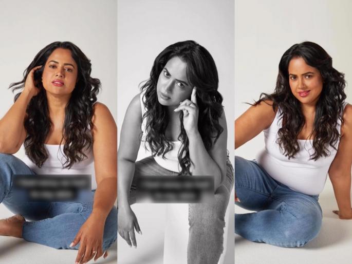 Mothers Day Special Sameera Reddy Instagram Post : Sameera Reddy's photo shoot on the occasion of 'Mother's Day' saying 'I am perfect the way I am'..See what she said... | ‘मी जशी आहे तशी परफेक्ट आहे’ म्हणत ‘मदर्स डे’च्या निमित्ताने समीरा रेड्डीचं फोटोशूट..पाहा काय म्हणाली...