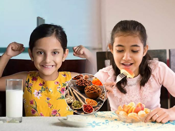 4 Weight gain foods for weak child : Children look too thin-skinned? 4 things must be given in diet to increase strength... | मुलं खूप बारीक-अशक्त दिसतात? ताकद वाढण्यासाठी आहारात द्यायलाच हव्यात ४ गोष्टी...