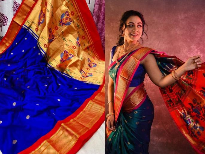 how to maintain shine or glaze on paithani saree, 4 tips to maintain paithani saree | पैठणीचे काठ चमकदार राहण्यासाठी ४ टिप्स- पैठणी जुनी झाली तरी तिचे काठ नव्यासारखे लखलखतील