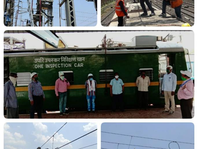 Alert the electrical section of the rail in urgent service | अत्यावश्यक सेवेतील रेल्वेचा विद्युत विभाग सतर्क Alert the electrical section of the rail in urgent service | अत्यावश्यक सेवेतील रेल्वेचा विद्युत विभाग सतर्क