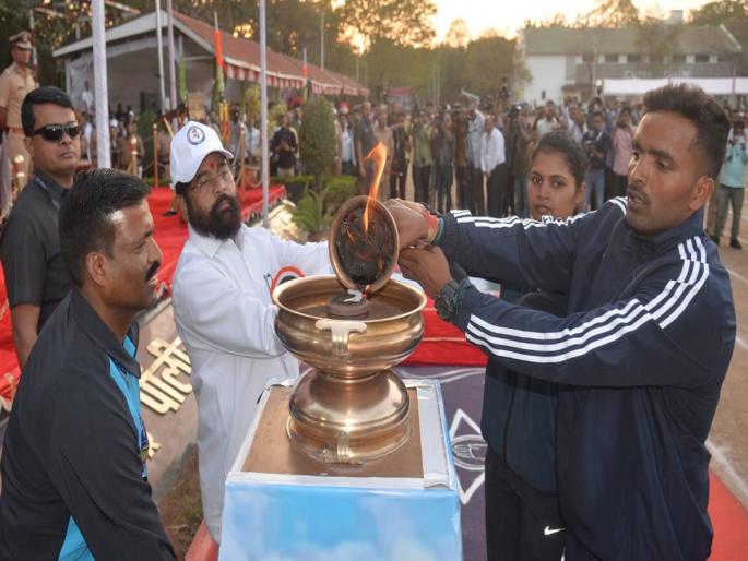 State police athletes to play Asian, Olympics; Faith of CM Eknath Shinde | राज्याचे पोलीस खेळाडू आशियाई, ऑलिम्पिक गाजवतील; CM एकनाथ शिंदे यांचा विश्वास State police athletes to play Asian, Olympics; Faith of CM Eknath Shinde | राज्याचे पोलीस खेळाडू आशियाई, ऑलिम्पिक गाजवतील; CM एकनाथ शिंदे यांचा विश्वास