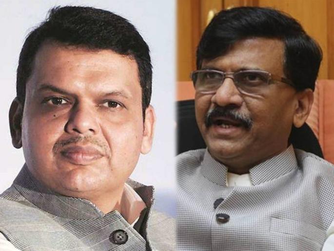Shiv Sena Sanjay Raut Target BJP Devendra Fadanvis over BMC Election & Electricity bill | ‘भगव्या’वरुन शिवसेना-भाजपात खडाजंगी; देवेंद्र फडणवीस अन् संजय राऊत एकमेकांना भिडले Shiv Sena Sanjay Raut Target BJP Devendra Fadanvis over BMC Election & Electricity bill | ‘भगव्या’वरुन शिवसेना-भाजपात खडाजंगी; देवेंद्र फडणवीस अन् संजय राऊत एकमेकांना भिडले