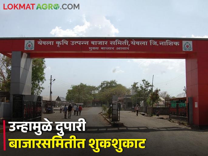 Afternoon rush in the market as the summer mercury begins to rise | उन्हाचा पारा वाढू लागल्याने बाजारपेठेत दुपारच्यावेळी शुकशुकाट Afternoon rush in the market as the summer mercury begins to rise | उन्हाचा पारा वाढू लागल्याने बाजारपेठेत दुपारच्यावेळी शुकशुकाट