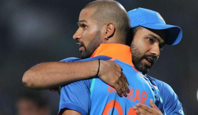 Rohit-Dhawan's successful opening pair | रोहित-धवन यशस्वी सलामीची जोडी