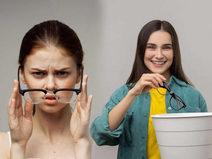 Can't see far due to blurred vision? 5 exercises - make your children do them too, the number of glasses they need will decrease | नजर धुसर झाल्याने दुरचं दिसेना? ५ व्यायाम- मुलांनाही करायला लावा, चष्म्याचा नंबर कमी होईल Can't see far due to blurred vision? 5 exercises - make your children do them too, the number of glasses they need will decrease | नजर धुसर झाल्याने दुरचं दिसेना? ५ व्यायाम- मुलांनाही करायला लावा, चष्म्याचा नंबर कमी होईल