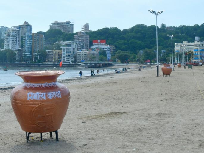 5 lakh 49 thousand 515 kg of fertilizer produced from Nirmala will be used in gardens | बाप्पाला अर्पण केलेल्या निर्माल्यापासून खत; मुंबईतील 'या' भागात सर्वाधिक निर्माल्य संकलन 5 lakh 49 thousand 515 kg of fertilizer produced from Nirmala will be used in gardens | बाप्पाला अर्पण केलेल्या निर्माल्यापासून खत; मुंबईतील 'या' भागात सर्वाधिक निर्माल्य संकलन