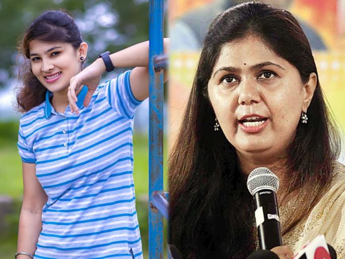 "Pooja Chavan is a young woman from my constituency"; Pankaja Munde commented on suicide | Pooja Chavan: “पूजा चव्हाण ही माझ्या मतदारसंघातील तरूणी…”; पंकजा मुंडेंनी आत्महत्येवर केलं भाष्य "Pooja Chavan is a young woman from my constituency"; Pankaja Munde commented on suicide | Pooja Chavan: “पूजा चव्हाण ही माझ्या मतदारसंघातील तरूणी…”; पंकजा मुंडेंनी आत्महत्येवर केलं भाष्य