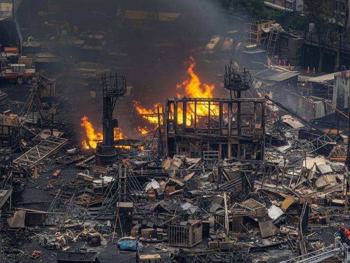62 people died in a fire on the set of a movie the sword of tipu sultan actor sanjay khan in hospital for 13 months | सिनेमाच्या सेटवर आग लागल्याने होरपळून ६२ लोकांचा मृत्यू, अभिनेता १३ महिने रुग्णालयात, नेमकं काय घडलं होतं? 62 people died in a fire on the set of a movie the sword of tipu sultan actor sanjay khan in hospital for 13 months | सिनेमाच्या सेटवर आग लागल्याने होरपळून ६२ लोकांचा मृत्यू, अभिनेता १३ महिने रुग्णालयात, नेमकं काय घडलं होतं?