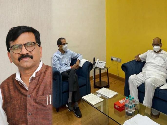 Sharad Pawar-CM Uddhav Thackeray meeting has no political discussion; Shiv Sena Sanjay Raut claim | शरद पवार-मुख्यमंत्री उद्धव ठाकरेंच्या भेटीत राजकीय चर्चा नाही; शिवसेना नेते संजय राऊतांचा दावा Sharad Pawar-CM Uddhav Thackeray meeting has no political discussion; Shiv Sena Sanjay Raut claim | शरद पवार-मुख्यमंत्री उद्धव ठाकरेंच्या भेटीत राजकीय चर्चा नाही; शिवसेना नेते संजय राऊतांचा दावा