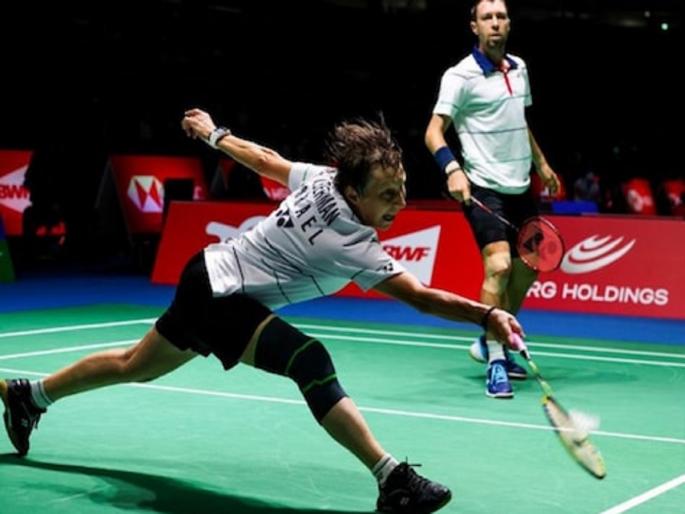 64 years old Svetlana Zilberman and her son misha zilberman defeated egypt in BWF World Championships  | BWF 2022:लेकासाठी 64 वर्षांची आई उतरली मैदानात; चुरशीच्या लढतीत मिळवला मोठा विजय 64 years old Svetlana Zilberman and her son misha zilberman defeated egypt in BWF World Championships  | BWF 2022:लेकासाठी 64 वर्षांची आई उतरली मैदानात; चुरशीच्या लढतीत मिळवला मोठा विजय