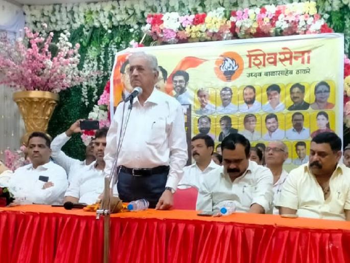 Don sit back until the traitors are defeated in the elections, Subhash Desai appeal | गद्दारांना निवडणुकीत पाडल्याशिवाय स्वस्थ बसू नका!, सुभाष देसाई यांचे आवाहन Don sit back until the traitors are defeated in the elections, Subhash Desai appeal | गद्दारांना निवडणुकीत पाडल्याशिवाय स्वस्थ बसू नका!, सुभाष देसाई यांचे आवाहन