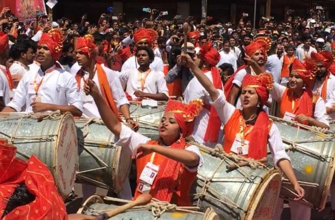 This year, the arrival of Shriganaraya will be without drums | यंदा ढोल-ताशाविनाच होणार श्रीगणरायाचे आगमन