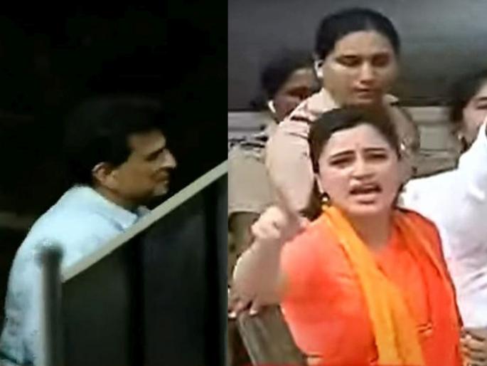 Kirit Somaiya to Meet Navneet Ravi Rana: BJP Leader Kirit Somaiya Reach Khar Police Station; Shiv Sainiks gathered in front of Khar police station | Kirit Somaiya to Meet Navneet Ravi Rana: किरीट सोमय्या नवनीत राणांच्या मदतीला; खार पोलीस ठाण्यासमोर शिवसैनिक जमले Kirit Somaiya to Meet Navneet Ravi Rana: BJP Leader Kirit Somaiya Reach Khar Police Station; Shiv Sainiks gathered in front of Khar police station | Kirit Somaiya to Meet Navneet Ravi Rana: किरीट सोमय्या नवनीत राणांच्या मदतीला; खार पोलीस ठाण्यासमोर शिवसैनिक जमले