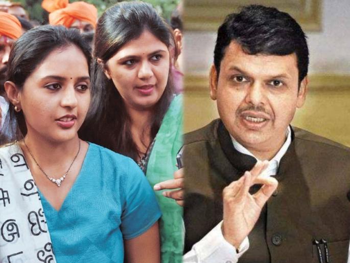 Devendra Fadnavis on Pankaja & Pritam Munde upset over not being included in Cabinet Reshuffle? | केंद्रीय मंत्रिमंडळात समावेश नसल्यानं मुंडे भगिनी नाराज? पत्रकाराच्या प्रश्नावर देवेंद्र फडणवीस संतापले Devendra Fadnavis on Pankaja & Pritam Munde upset over not being included in Cabinet Reshuffle? | केंद्रीय मंत्रिमंडळात समावेश नसल्यानं मुंडे भगिनी नाराज? पत्रकाराच्या प्रश्नावर देवेंद्र फडणवीस संतापले