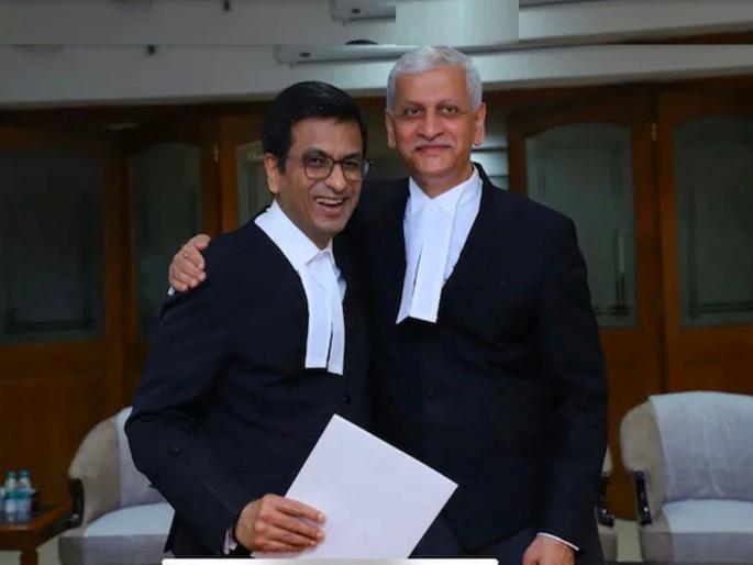 Son of Maharashtra. dy chandrachud Recommended as 50th CJI by UU Lalit | DY Chandrachud: महाराष्ट्राचे सुपुत्र न्या. चंद्रचूड भूषवणार सर्वाेच्च पद; ५० वे सरन्यायाधीश म्हणून शिफारस Son of Maharashtra. dy chandrachud Recommended as 50th CJI by UU Lalit | DY Chandrachud: महाराष्ट्राचे सुपुत्र न्या. चंद्रचूड भूषवणार सर्वाेच्च पद; ५० वे सरन्यायाधीश म्हणून शिफारस