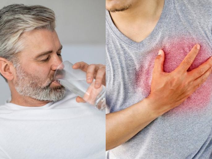 Heart patients need less water than normal people in a day know right amount of drinking water | हृदयरोग असलेल्यांना दिला जातो कमी पाणी पिण्याचा सल्ला, जाणून घ्या कारण...