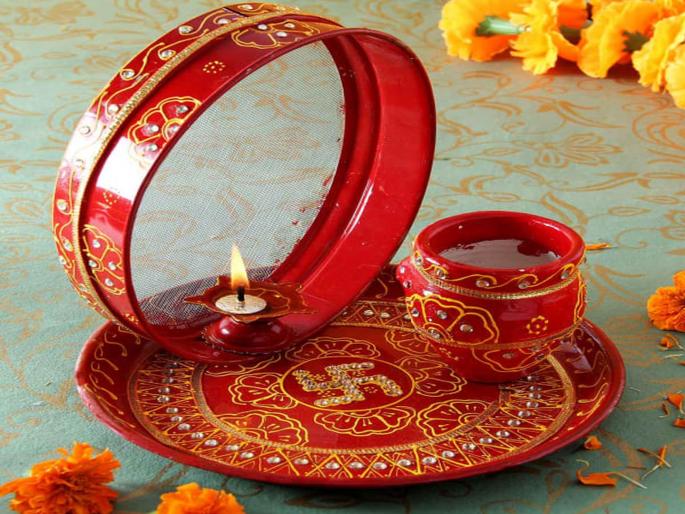 Karva Chauth 2020 Puja Muhurat in Marathi: Karva Chauth Puja Muhurth & samagri list | Karva Chauth 2020 Puja Muhurat: 'या' शुभ मुहूर्तावर करा करवा चौथ पूजा; जाणून घ्या पूजेच्या सामानाची यादी अन् महत्व Karva Chauth 2020 Puja Muhurat in Marathi: Karva Chauth Puja Muhurth & samagri list | Karva Chauth 2020 Puja Muhurat: 'या' शुभ मुहूर्तावर करा करवा चौथ पूजा; जाणून घ्या पूजेच्या सामानाची यादी अन् महत्व