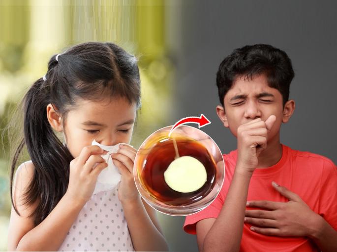 Easy Home Remedy For Cold and Cough : Children have cold-cough, cough? Take the simple remedy from grandma's purse...cold will disappear | मुलांना सर्दी-खोकला झालाय? करा आजीच्या बटव्यातील सोपा उपाय...सर्दी होईल गायब