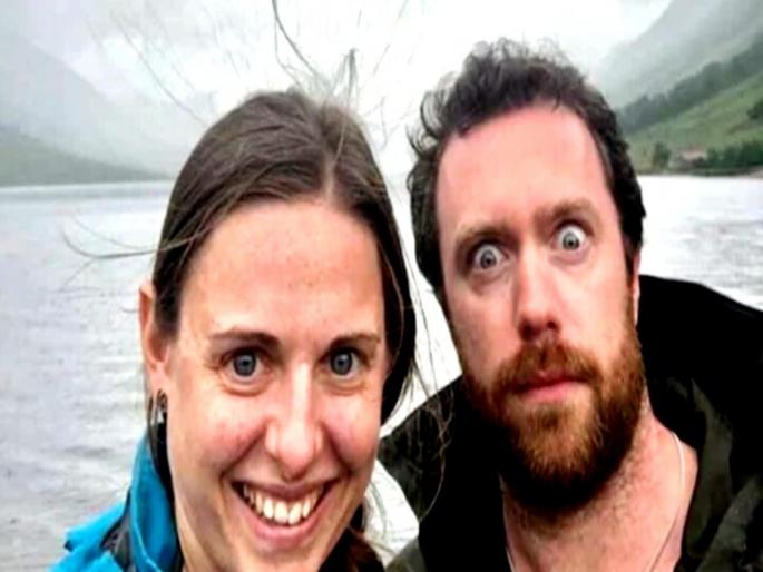 Shocking! Death selfie by couple-Sophie Pass Richard in Scotland | Shocking! कपलच्या सेल्फीमध्ये कैद झाला 'मृत्यू', फोटो बघून सगळेच झाले हैराण Shocking! Death selfie by couple-Sophie Pass Richard in Scotland | Shocking! कपलच्या सेल्फीमध्ये कैद झाला 'मृत्यू', फोटो बघून सगळेच झाले हैराण