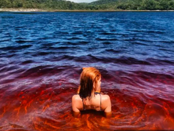 Lake in Brazil named coca cola water with medicinal benefits | कोका कोला नावाच्या सरोवराचं पाणी आहे खास, यात आंघोळ केल्याने आजार होण्याचा केला जातो दावा
