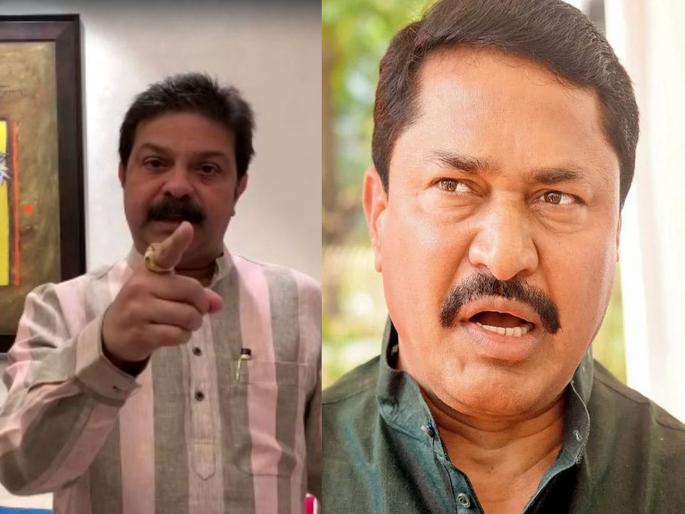 Nana Patole you come to Devendra Fadnavis's bungalow tomorrow; BJP's Prasad Lad's threatening warning | Nana Patole: नाना, तू उद्या फडणवीसांच्या बंगल्यावर येच; प्रसाद लाड यांचा नाना पटोलेंना धमकीवजा इशारा Nana Patole you come to Devendra Fadnavis's bungalow tomorrow; BJP's Prasad Lad's threatening warning | Nana Patole: नाना, तू उद्या फडणवीसांच्या बंगल्यावर येच; प्रसाद लाड यांचा नाना पटोलेंना धमकीवजा इशारा