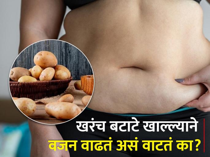 Does potato make you fat know facts | बटाटे खाऊन वजन वाढतं असं वाटतं का? आधी एक्सपर्टचा सल्ला वाचा Does potato make you fat know facts | बटाटे खाऊन वजन वाढतं असं वाटतं का? आधी एक्सपर्टचा सल्ला वाचा