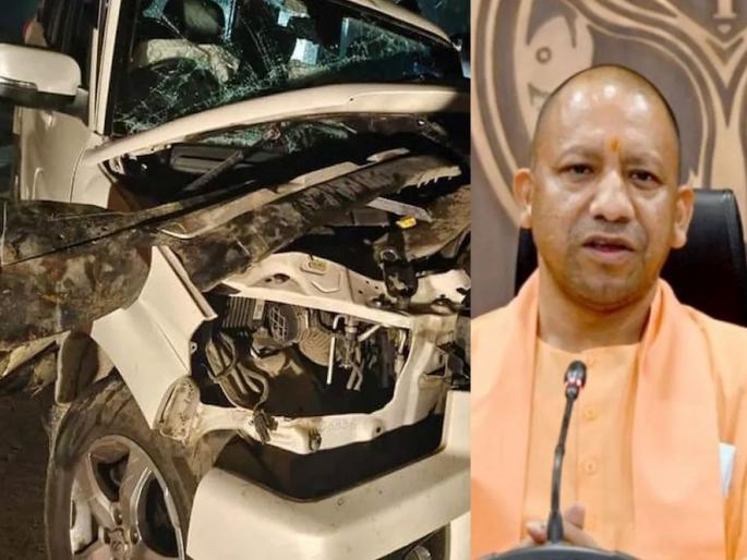 Yogi Adityanath's OSD death in Car Accident, wife injured Gorakhpur-Lucknow Highway | मेटेंसारखाच आणखी एक भीषण अपघात; योगी आदित्यनाथांच्या ओएसडीचा मृत्यू, युपीमध्ये मध्यरात्रीची घटना Yogi Adityanath's OSD death in Car Accident, wife injured Gorakhpur-Lucknow Highway | मेटेंसारखाच आणखी एक भीषण अपघात; योगी आदित्यनाथांच्या ओएसडीचा मृत्यू, युपीमध्ये मध्यरात्रीची घटना