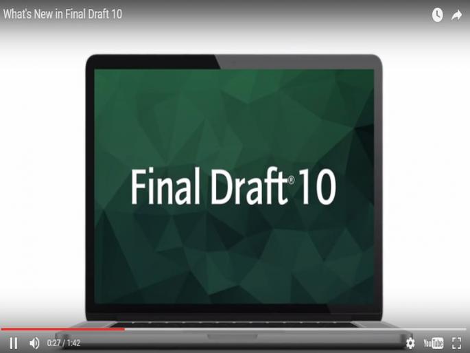 Software for writing script now! | आता पटकथा लिखाणासाठीही सॉफ्टवेअर ! Software for writing script now! | आता पटकथा लिखाणासाठीही सॉफ्टवेअर !