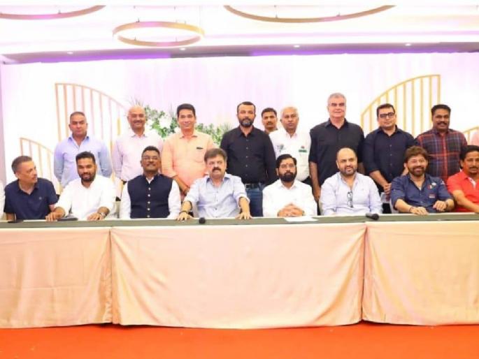A meeting was held regarding the election of Mumbai Cricket Association and it was attended by Chief Minister Eknath Shinde | पवार, शेलार गटाची बैठक, मुख्यमंत्री एकनाथ शिंदे यांची उपस्थिती A meeting was held regarding the election of Mumbai Cricket Association and it was attended by Chief Minister Eknath Shinde | पवार, शेलार गटाची बैठक, मुख्यमंत्री एकनाथ शिंदे यांची उपस्थिती