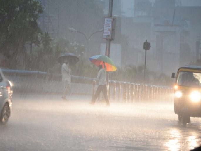 Heavy rain in some parts of Nashik district | नाशिक जिल्ह्यातील काही भागात जोरदार पाऊस Heavy rain in some parts of Nashik district | नाशिक जिल्ह्यातील काही भागात जोरदार पाऊस