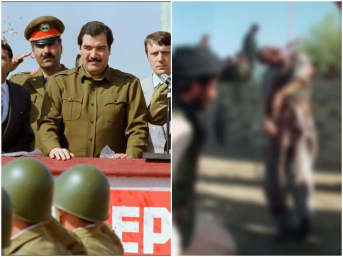 When Taliban murdered Afghanistan then president Najibullah in 1996 after took over Kabul | Taliban in Afghanistan : जेव्हा तालिबानने अफगाणिस्तानच्या राष्ट्रपतींना मारून विजेच्या खांबावर लटकवले होते When Taliban murdered Afghanistan then president Najibullah in 1996 after took over Kabul | Taliban in Afghanistan : जेव्हा तालिबानने अफगाणिस्तानच्या राष्ट्रपतींना मारून विजेच्या खांबावर लटकवले होते