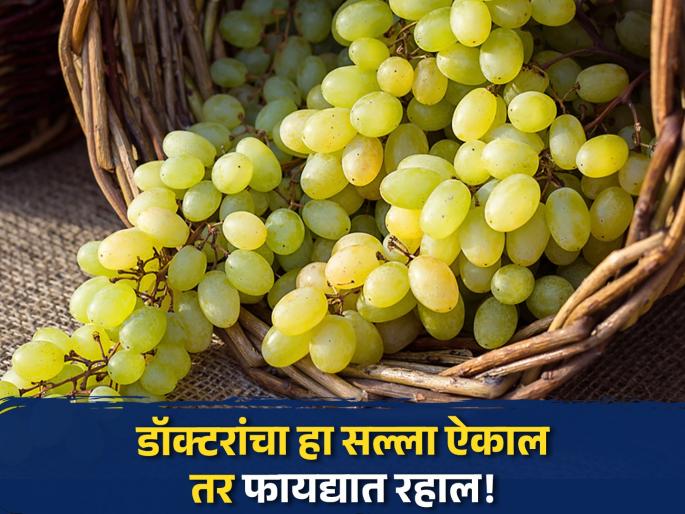 Ayurveda doctor told health benefits of eating grapes and how to eat | आयुर्वेद डॉक्टरांनी दिल्या द्राक्ष साफ करण्याच्या टिप्स, असं केलं नाही तर पडू शकतं महागात Ayurveda doctor told health benefits of eating grapes and how to eat | आयुर्वेद डॉक्टरांनी दिल्या द्राक्ष साफ करण्याच्या टिप्स, असं केलं नाही तर पडू शकतं महागात