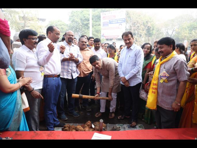 Bhoomipujan of Mahatma Phule Vichar Prabodhan Katta completed | महात्मा फुले विचार प्रबोधन कट्ट्याचे भूमिपुजन संपन्न Bhoomipujan of Mahatma Phule Vichar Prabodhan Katta completed | महात्मा फुले विचार प्रबोधन कट्ट्याचे भूमिपुजन संपन्न